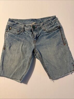 Aeropostale Light Blue Denim Bermuda Shorts